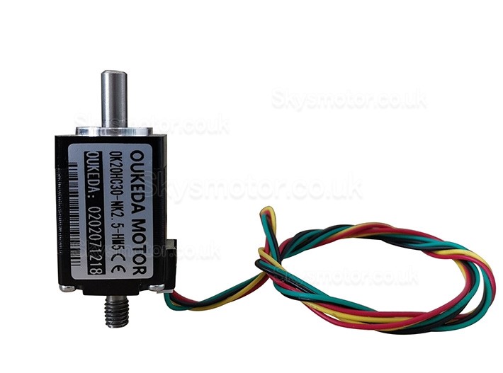 Oukeda Hollow Shaft NEMA8 Stepper Motor SMCU002939 1.8 Deg 1.8Ncm for Placement Machine